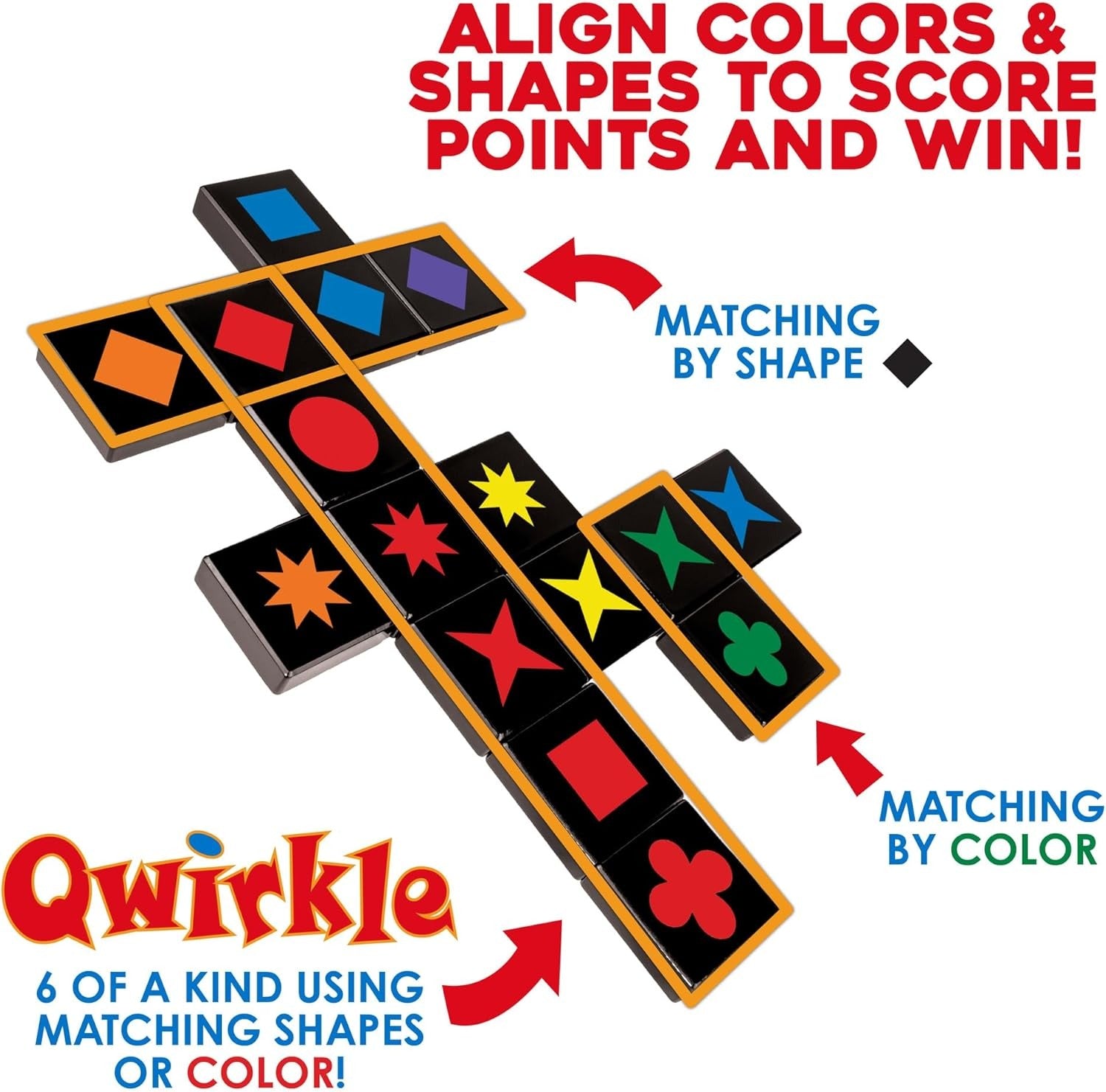 Qwirkle Collector's Edition [Board Game, 2-4 Players] Board Game MindWare