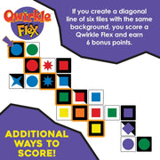 Qwirkle Flex [Board Game, 2-4 Players] Board Game MindWare