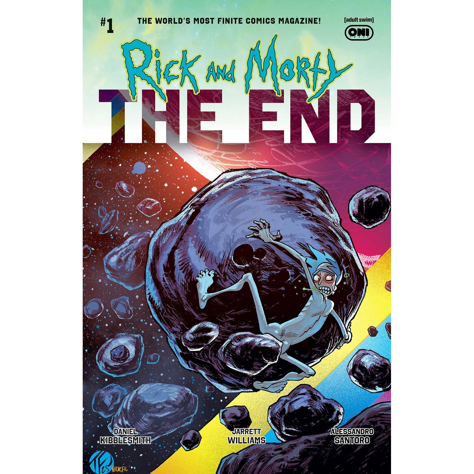 Rick And Morty The End: #1 [Tom Fowler CVR F - 1:20] 2025 Comics Oni Press