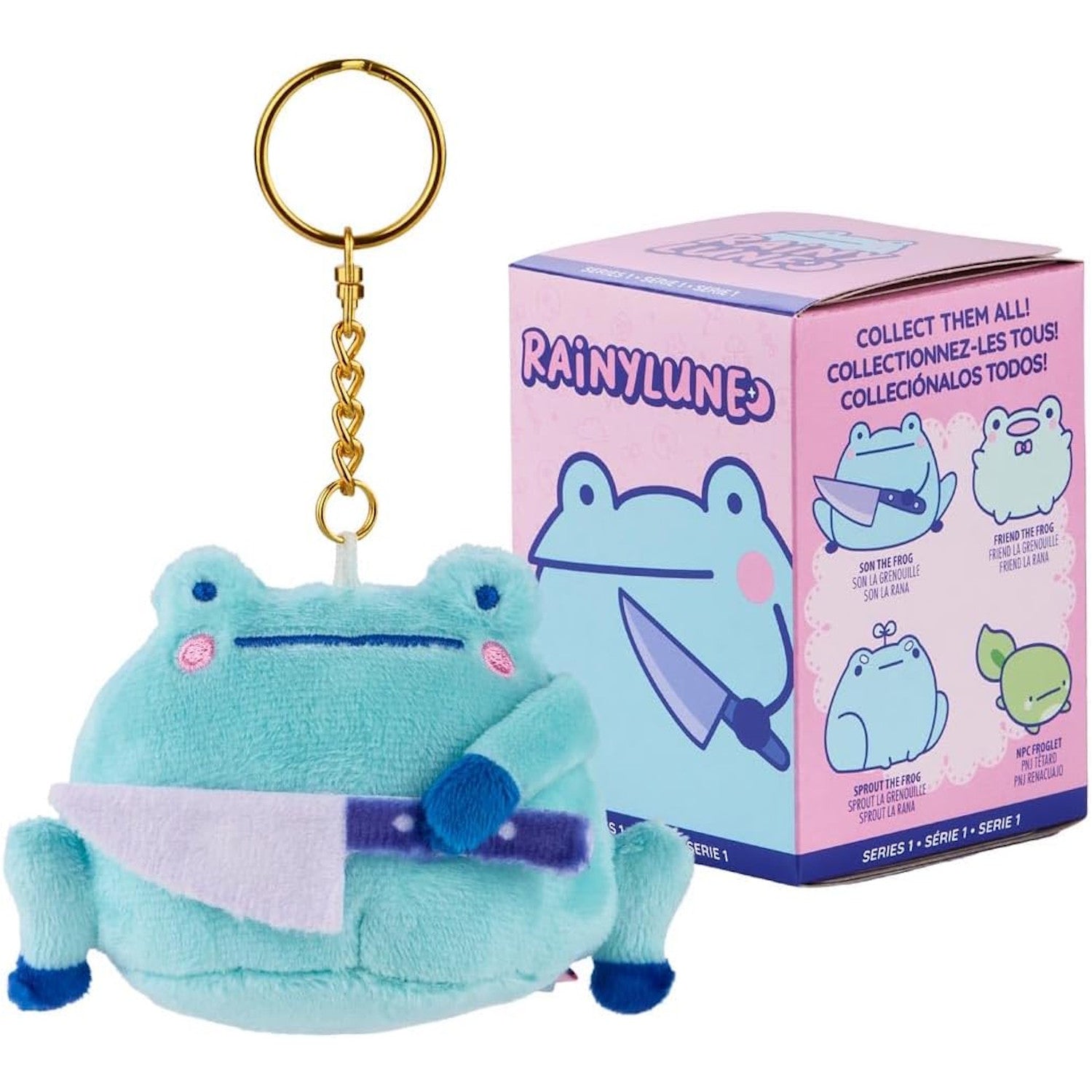 Rainylune: Frogs Plush Keychain Blind Box Plushies Rainylune