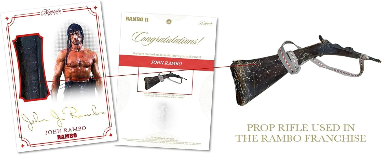 Keepsake: Rambo Collection - Premiere Edition 2024 Memorabilia Keepsake