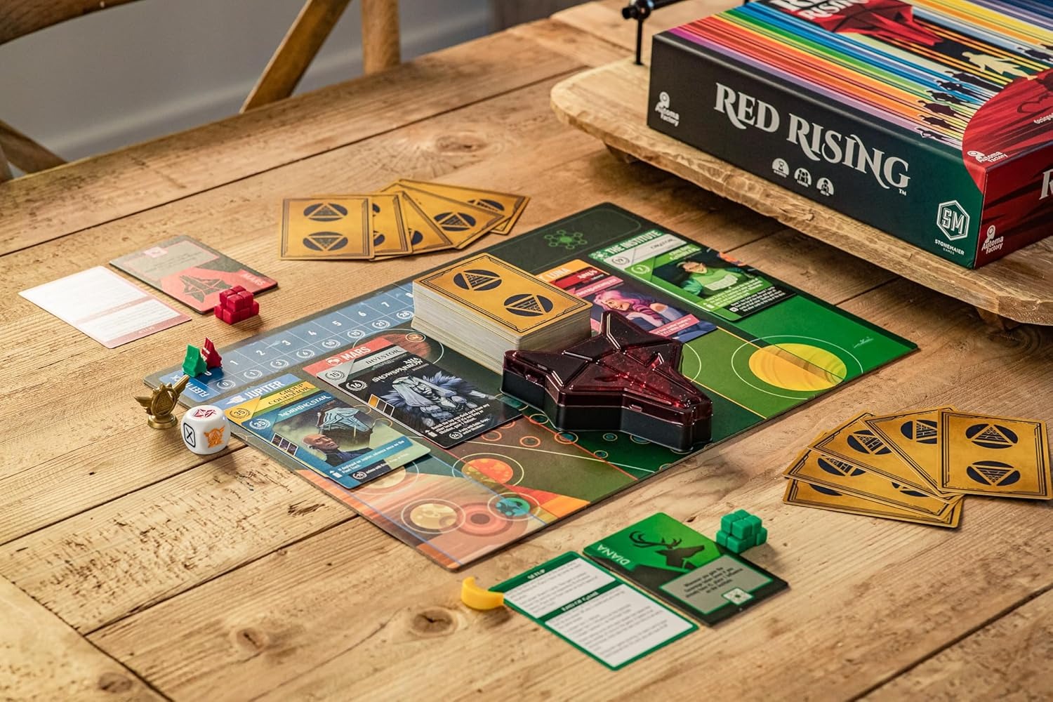Red Rising - Standard Version [Board Game, 1-6 Players] Board Game Stonemaier Games