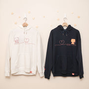 Milk Mocha Bear: Red String Hoodie - Mocha Hoodies Milk Mocha Bear