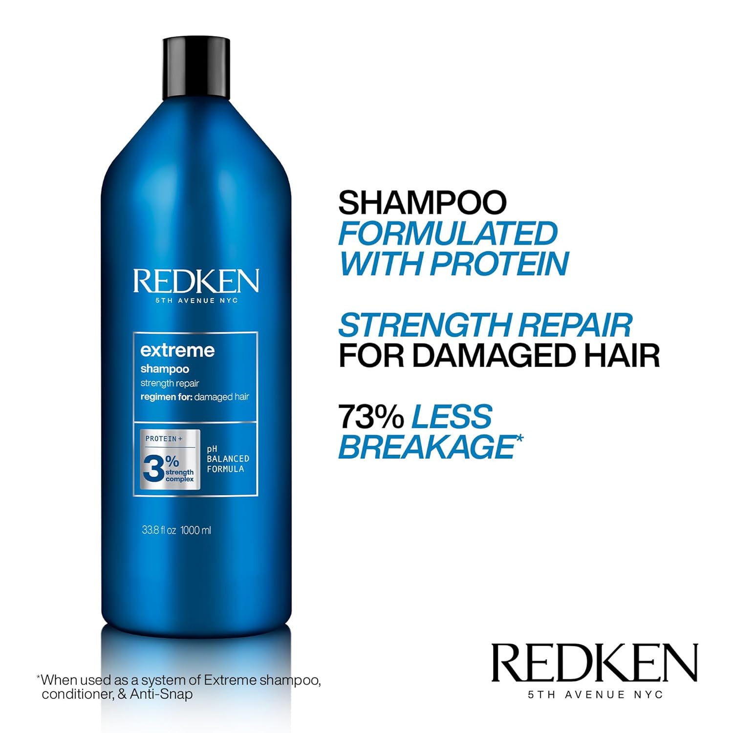 Redken Extreme Shampoo 1 L (33.8 fl oz) Shampoo Redken