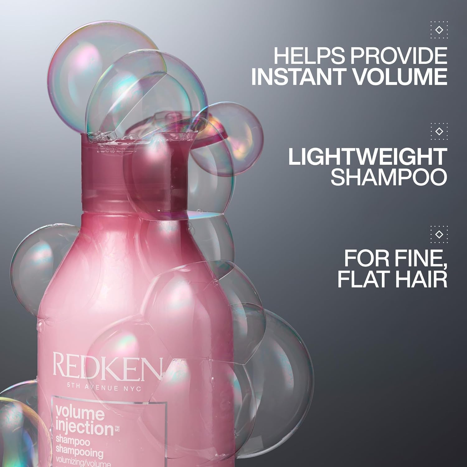 Redken Volume Injection Shampoo 1 L (33.8 fl oz) Shampoo Redken