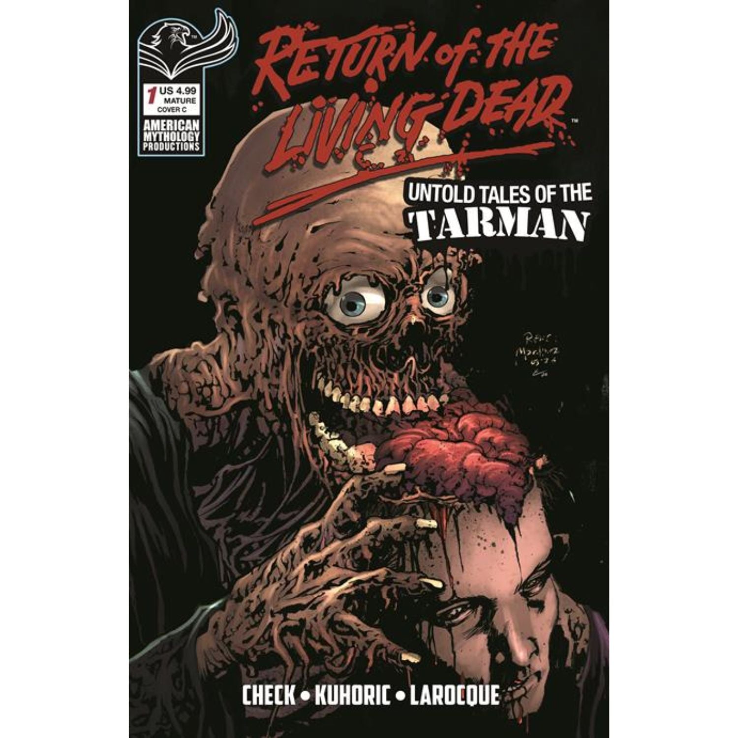 Return Of The Living Dead Untold Tales Of Tarman: #1 [Roy Martin CVR C] 2026 Comics American Mythology