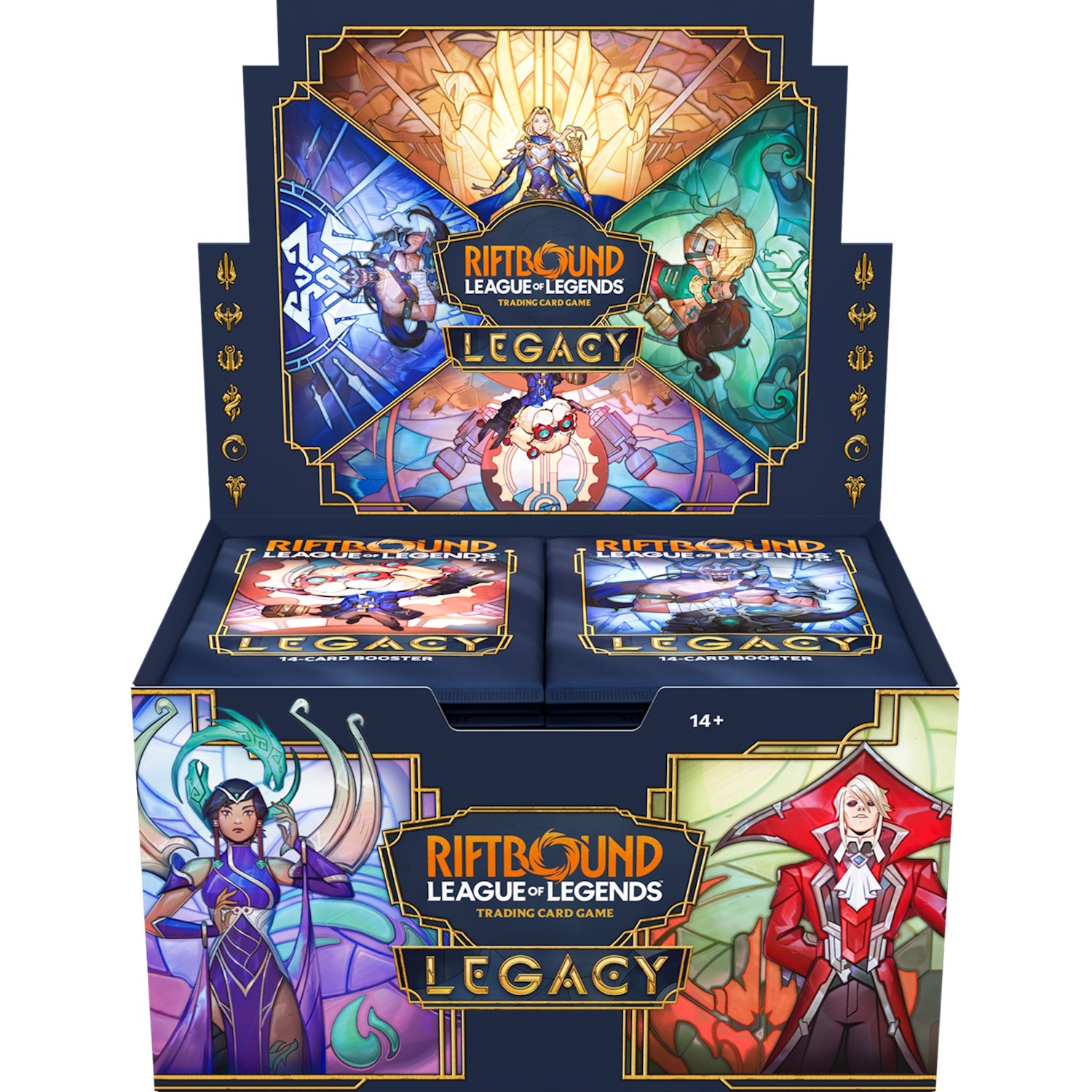 Riftbound League of Legends TCG: Legacy Booster Box - 24 Packs Card Game UVS Games