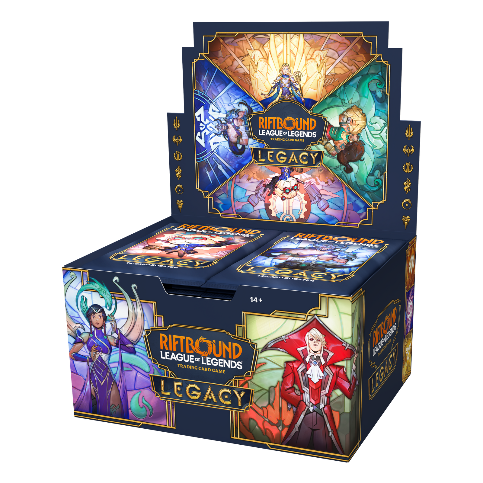 Riftbound League of Legends TCG: Legacy Booster Box - 24 Packs Card Game UVS Games