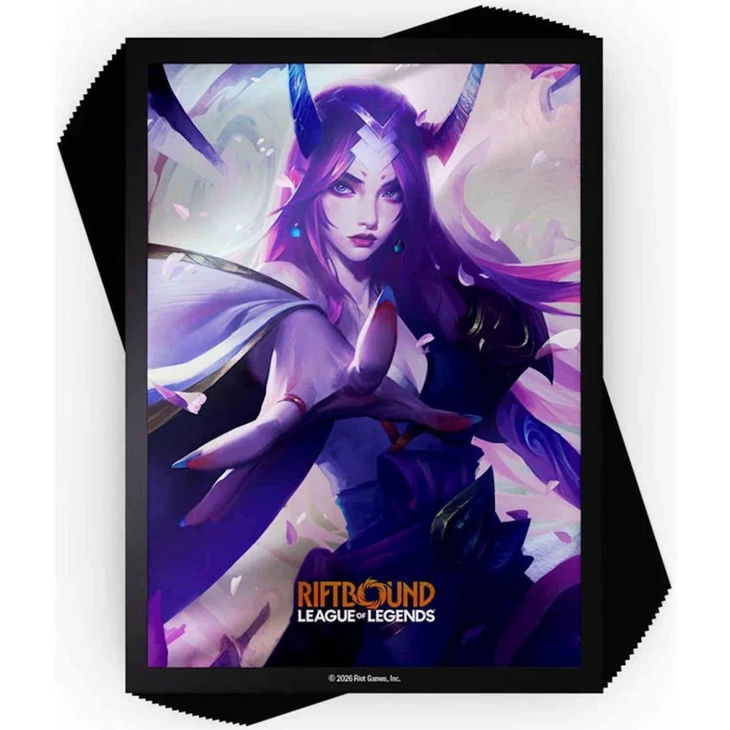 Riftbound League of Legends TCG: Spiritforged Art Sleeves #4 - 100 Count Card Game Accessories UVS Games