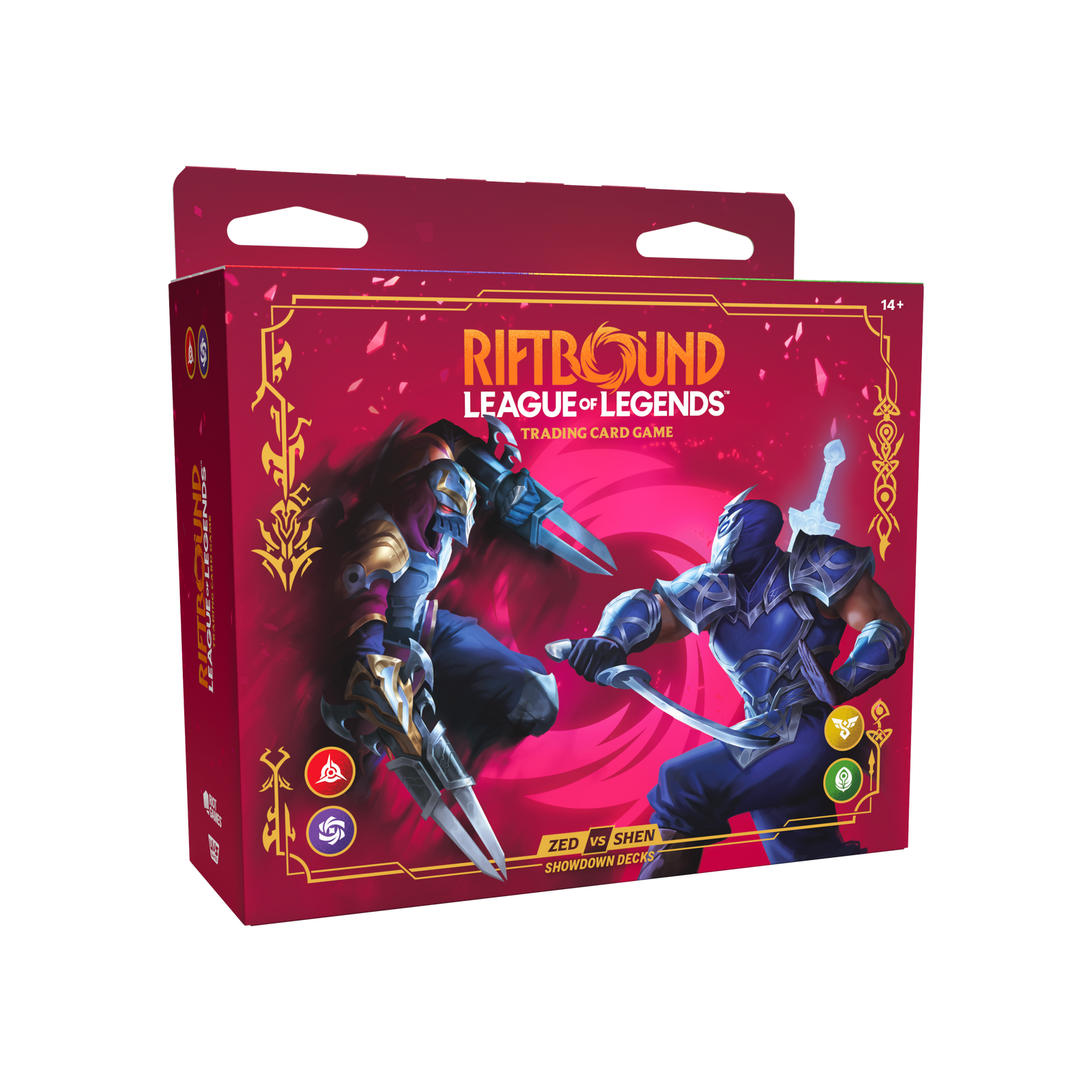 Riftbound League of Legends TCG: Vendetta Zed vs Shen Showdown Deck Card Game UVS Games