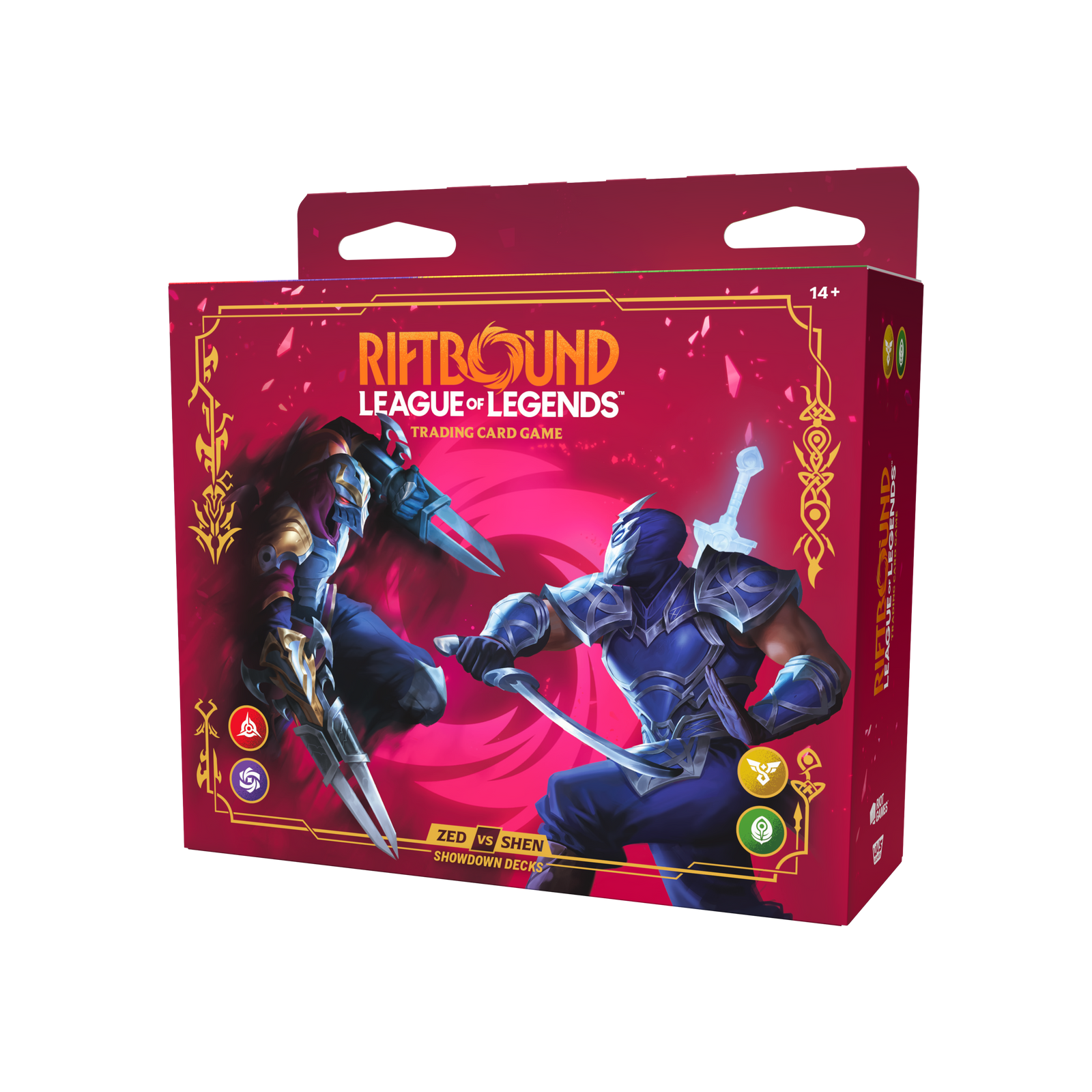 Riftbound League of Legends TCG: Vendetta Zed vs Shen Showdown Deck Card Game UVS Games