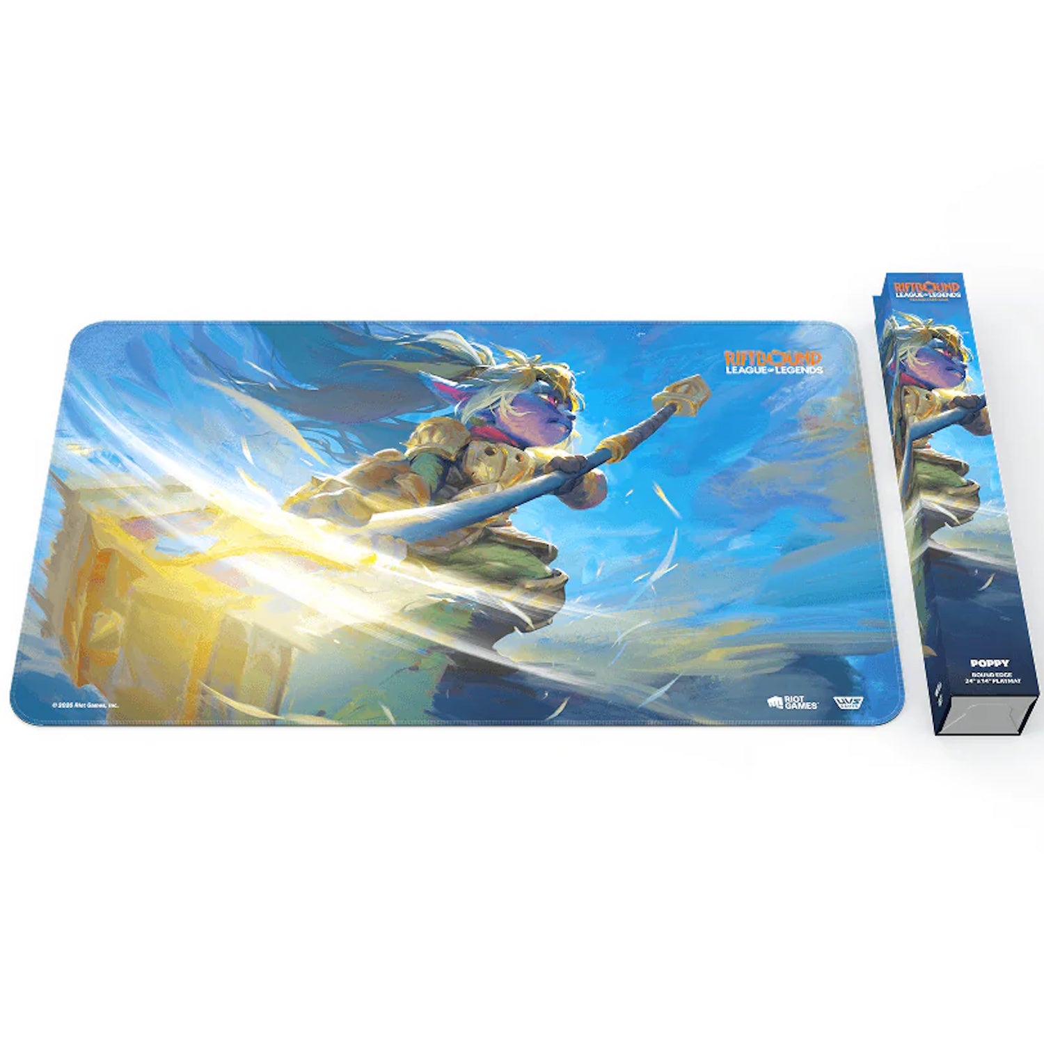 Riftbound League of Legends TCG: Unleashed Playmat #4 -Poppy Card Game Accessories UVS Games