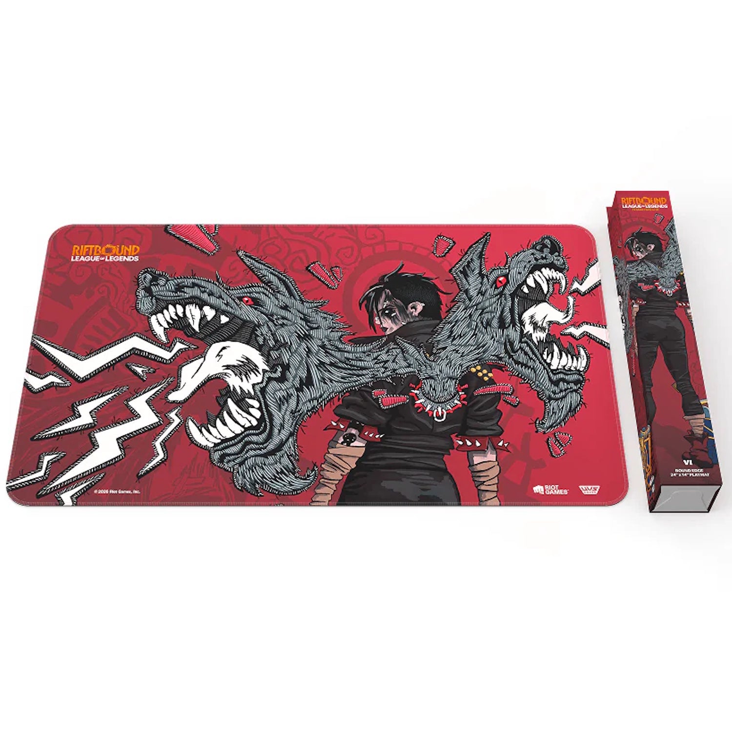 Riftbound League of Legends TCG: Unleashed Playmat #1 - Vi Card Game Accessories UVS Games