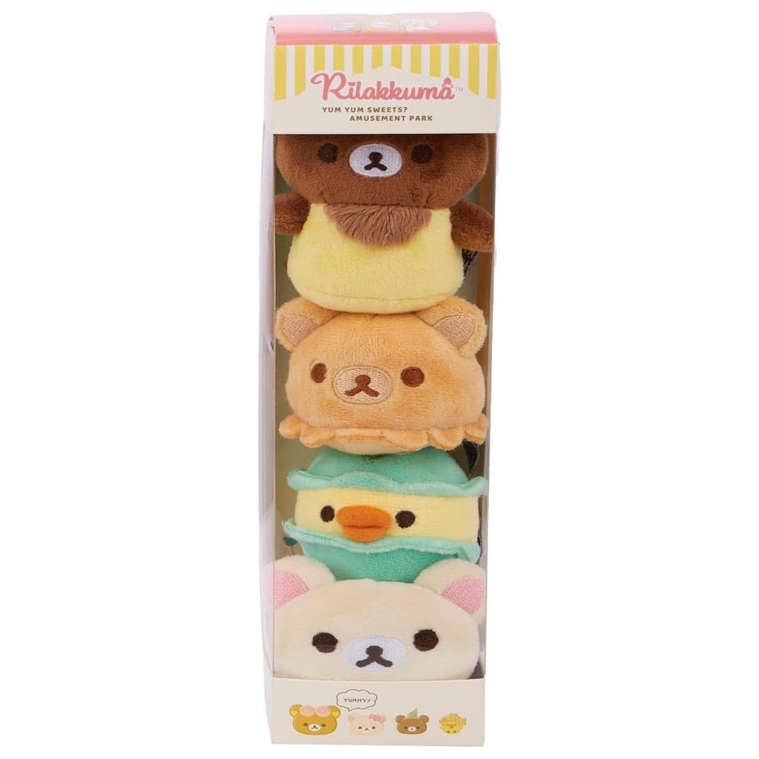 Rilakkuma San-X Original: Macaron Box Amusement Park Series Plush Plushies Rilakkuma