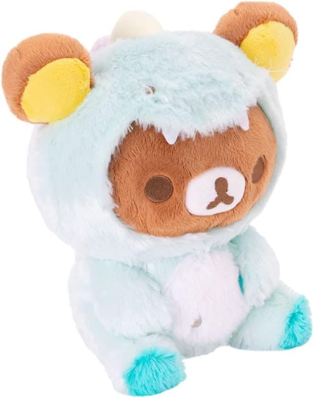 Rilakkuma San-X Original: Plays with Dino Series Plush - Pastel Green Plushies Rilakkuma