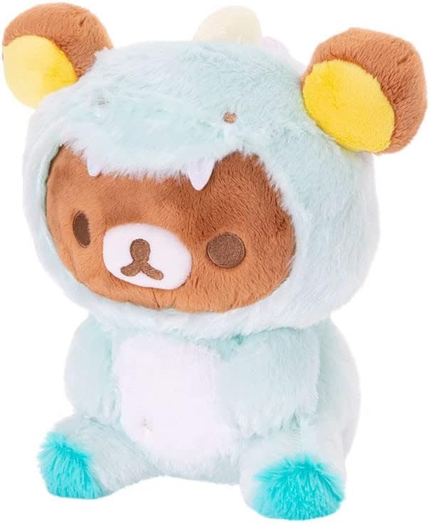 Rilakkuma San-X Original: Plays with Dino Series Plush - Pastel Green Plushies Rilakkuma