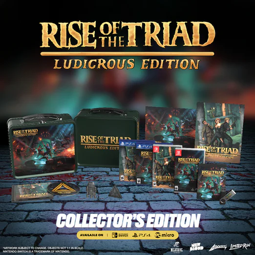Rise of the Triad 30th Anniversary Ludicrous Edition - Limited Run #249 [Nintendo Switch] Nintendo Switch Collector Limited Run Games