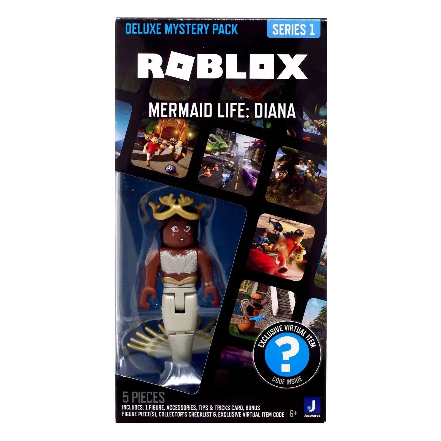 Roblox: Deluxe Mystery Pack Series 1 - Mermaid Life Diana Toys & Games Jazwares
