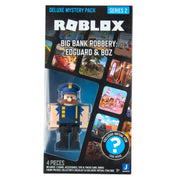 Roblox: Deluxe Mystery Pack Series 2 - Big Bank Robbery Edguard and Boz Toys & Games Jazwares