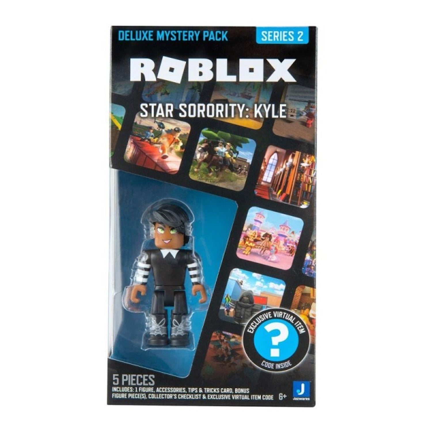 Roblox: Deluxe Mystery Pack Series 2 - Star Sorority Kyle Toys & Games Jazwares