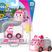 Robocar Poli: Play and Fun Die Cast Car - [Amber] Toys & Games ROI Visual