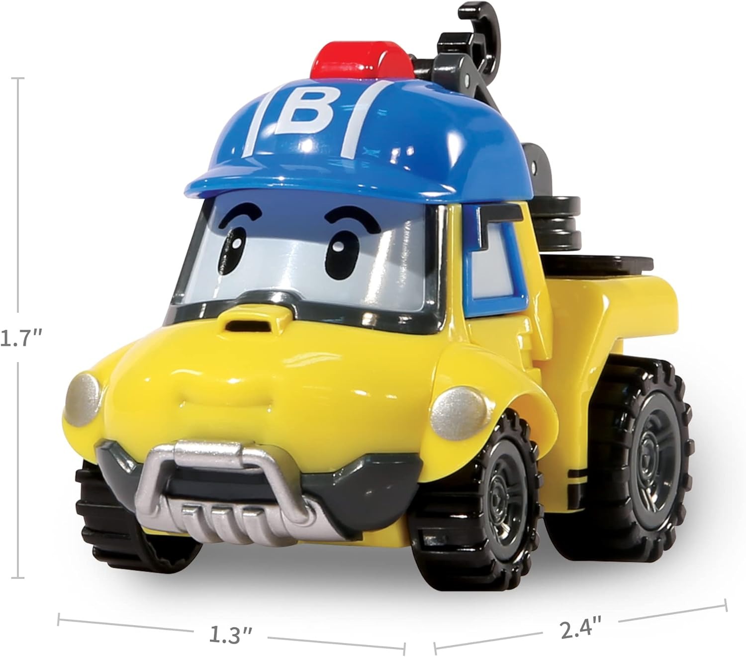 Robocar Poli: Play and Fun Die Cast Car - [Bucky] Toys & Games ROI Visual