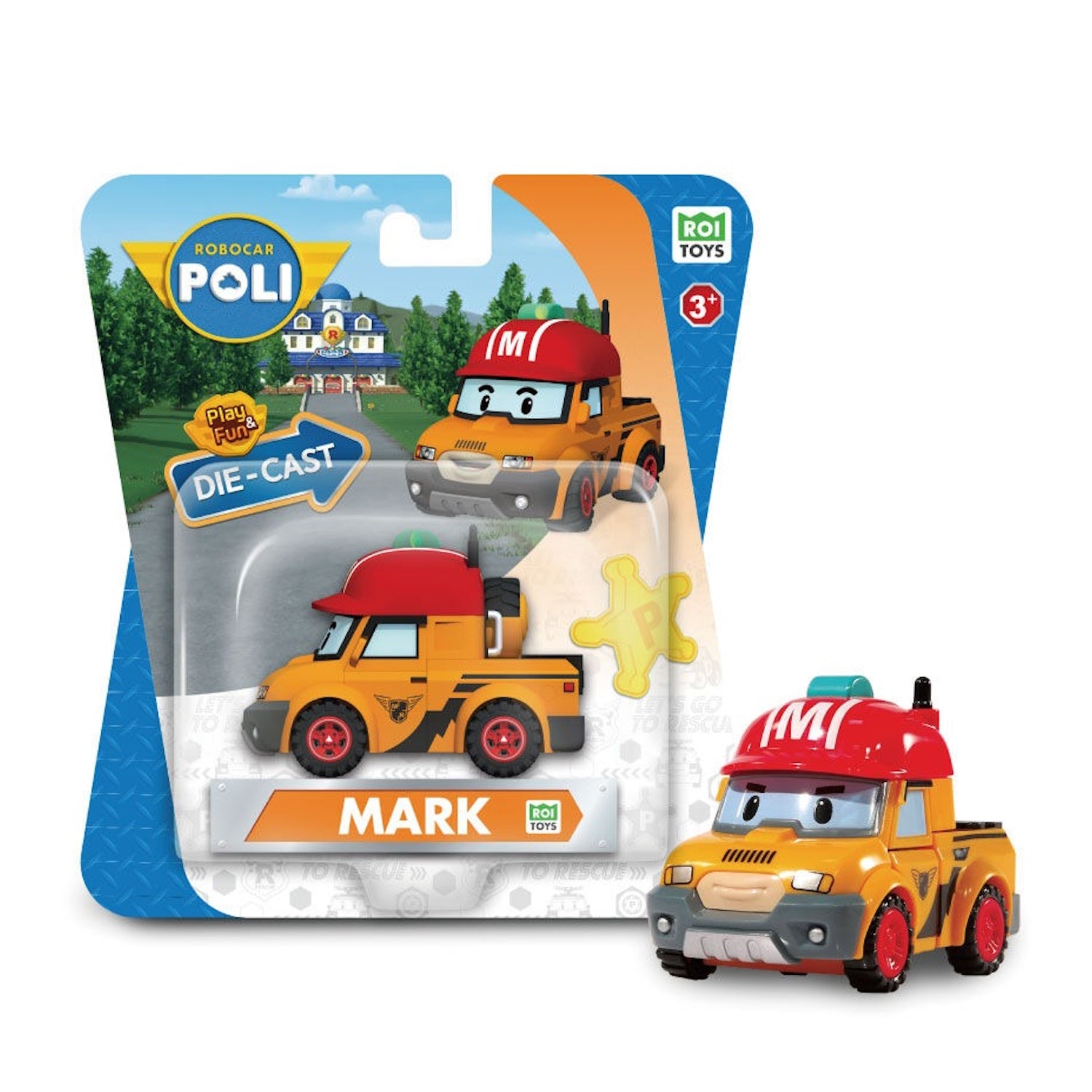 Robocar Poli: Play and Fun Die Cast Car - [Mark] Toys & Games ROI Visual