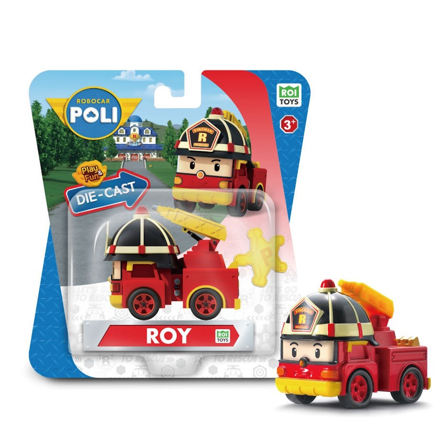 Robocar Poli: Play and Fun Die Cast Car - [Roy] Toys & Games ROI Visual