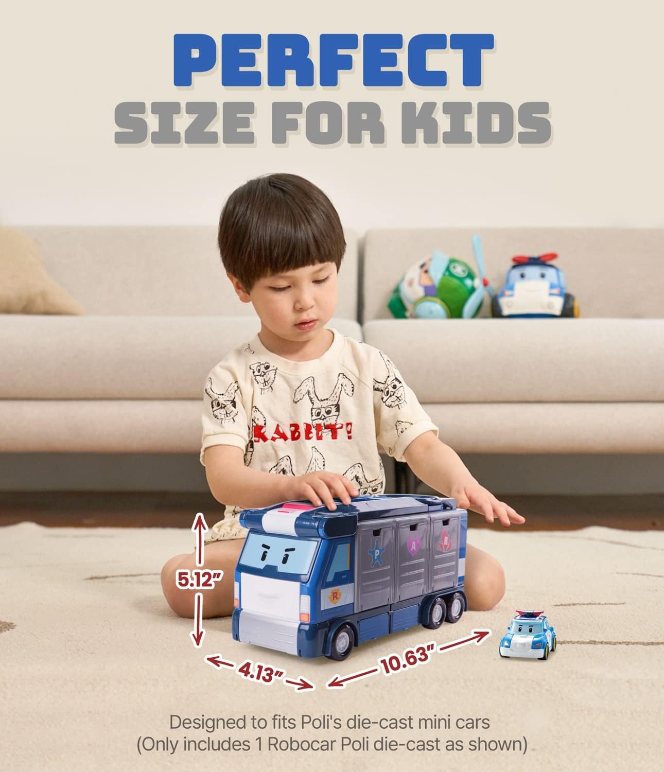 Robocar Poli: Poli Mobile Headquarter Toys & Games ROI Visual