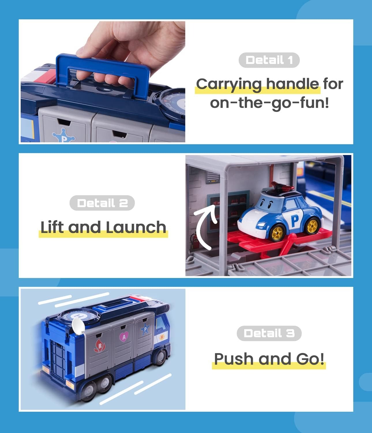 Robocar Poli: Poli Mobile Headquarter Toys & Games ROI Visual