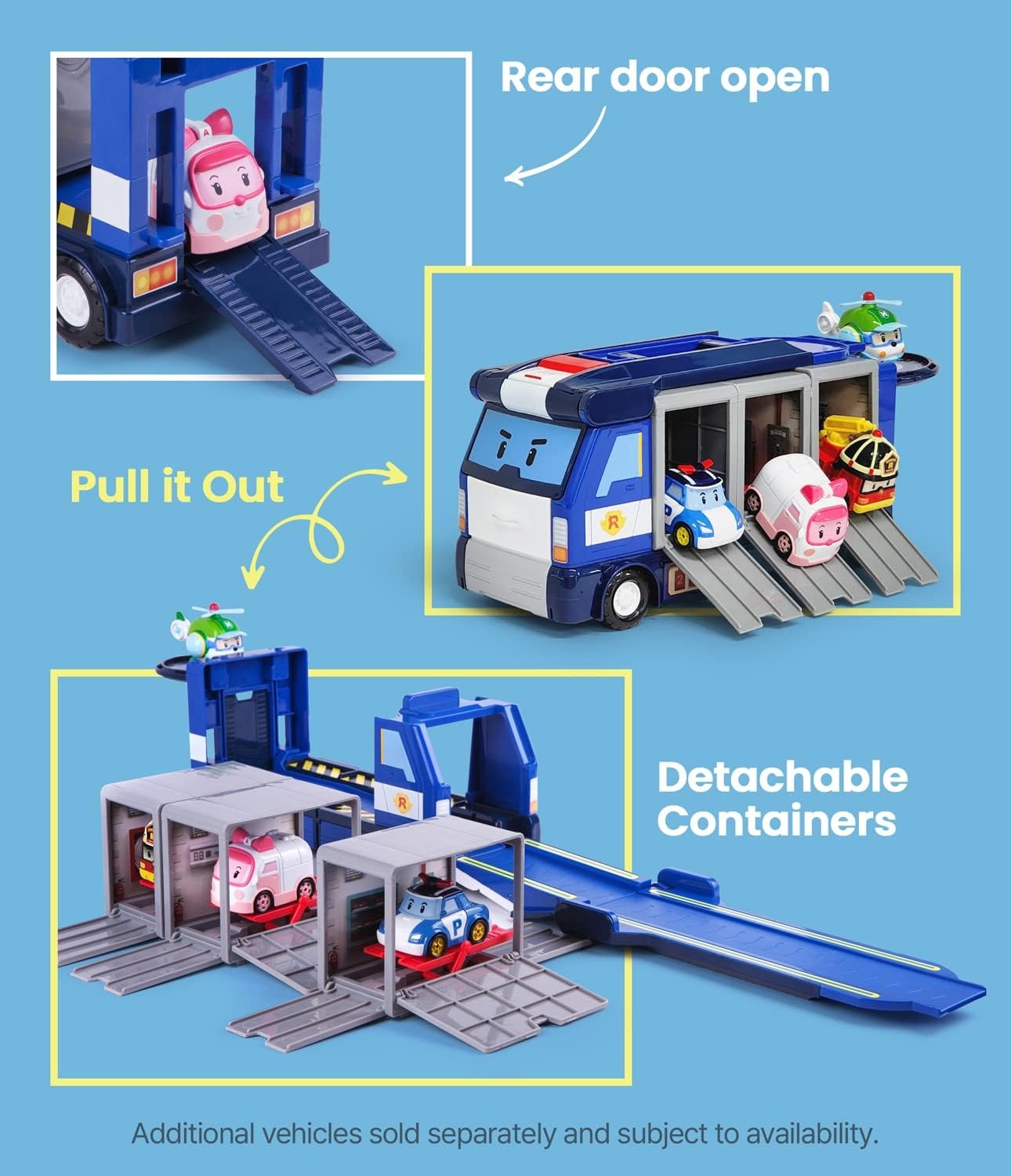 Robocar Poli: Poli Mobile Headquarter Toys & Games ROI Visual