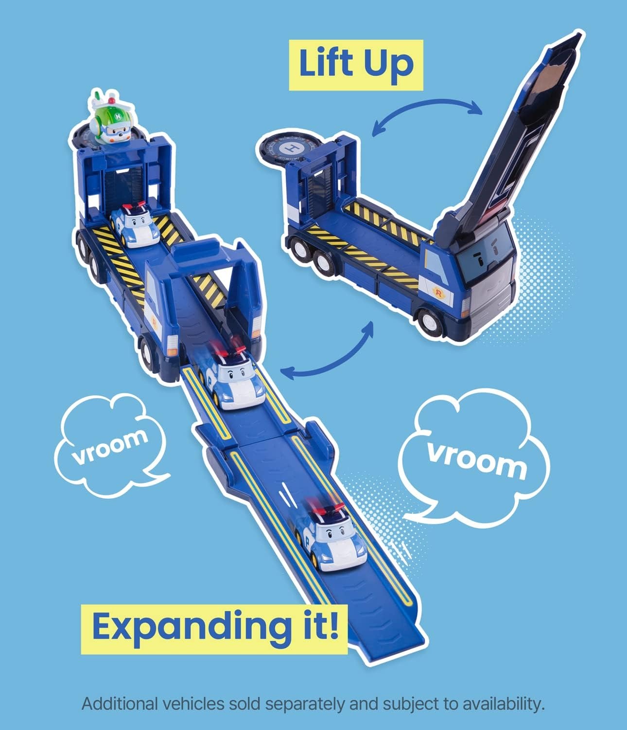 Robocar Poli: Poli Mobile Headquarter Toys & Games ROI Visual