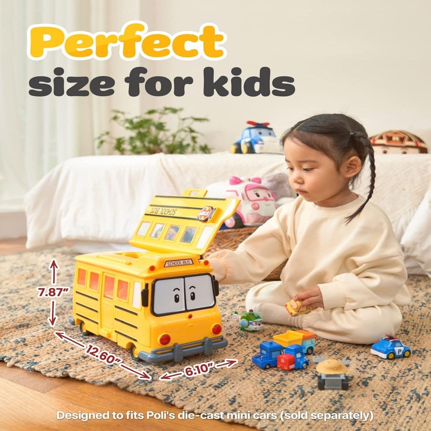 Robocar Poli: School B Storage Case Toys & Games ROI Visual