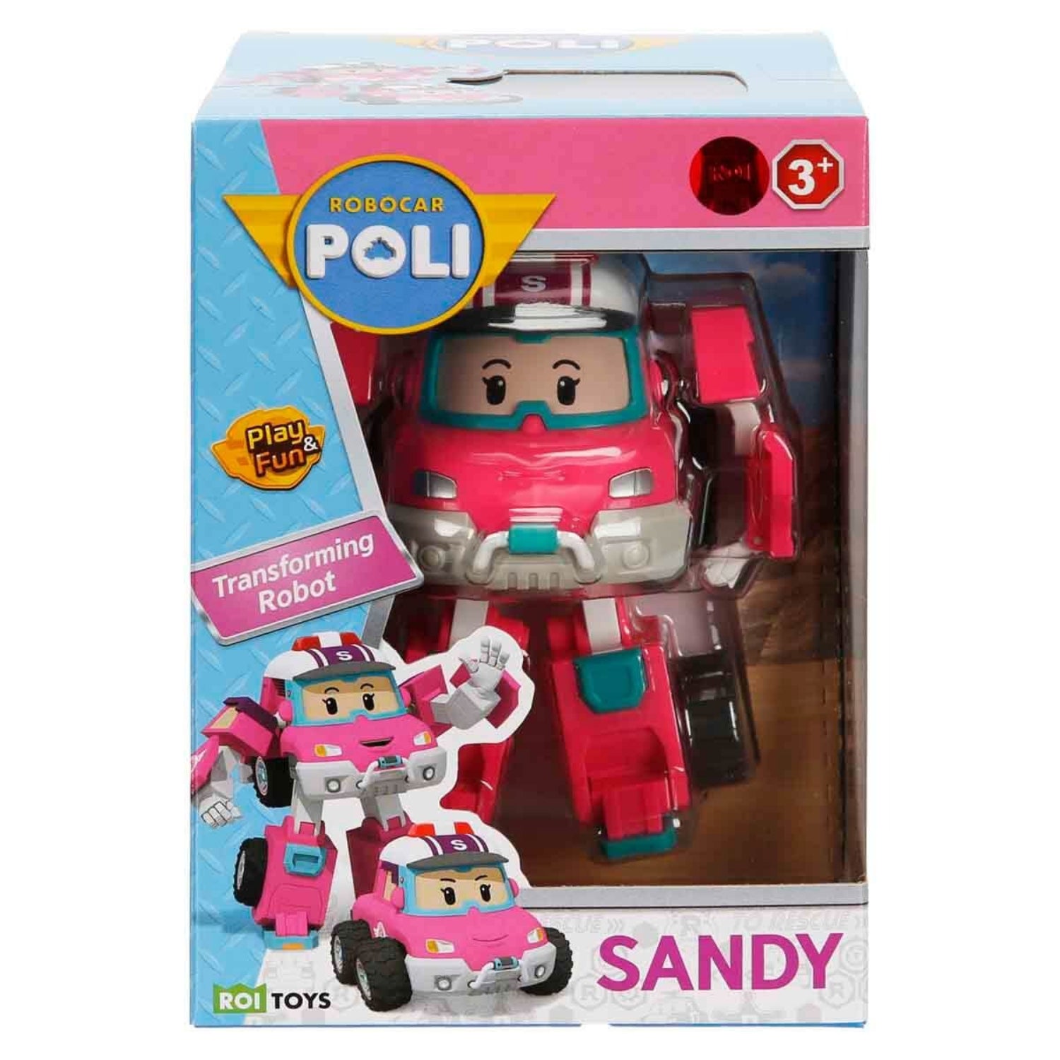 Robocar Poli: Transforming Robot - [Sandy] Toys & Games ROI Visual