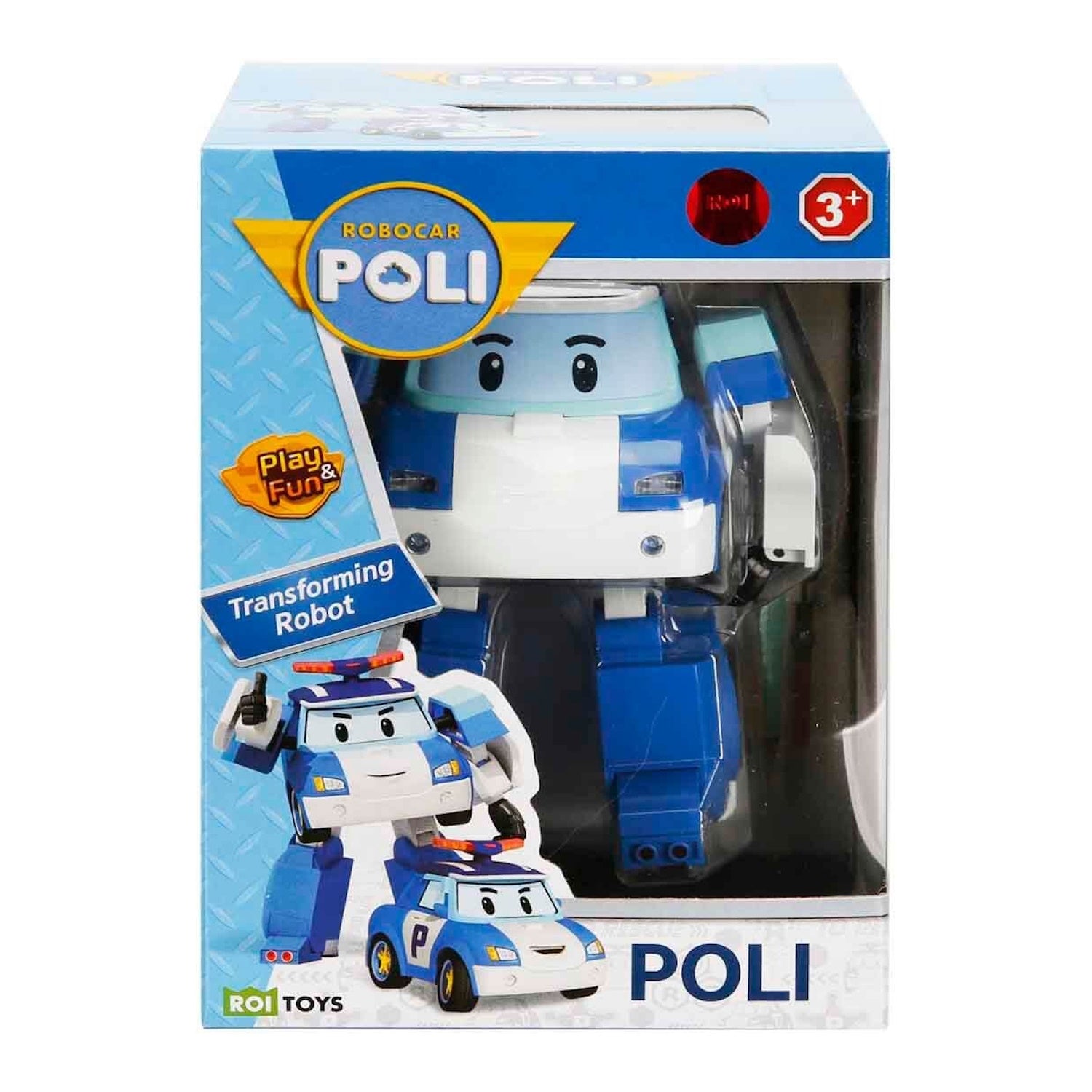 Robocar Poli: Transforming Robot - [Poli 4" Inch] Toys & Games ROI Visual