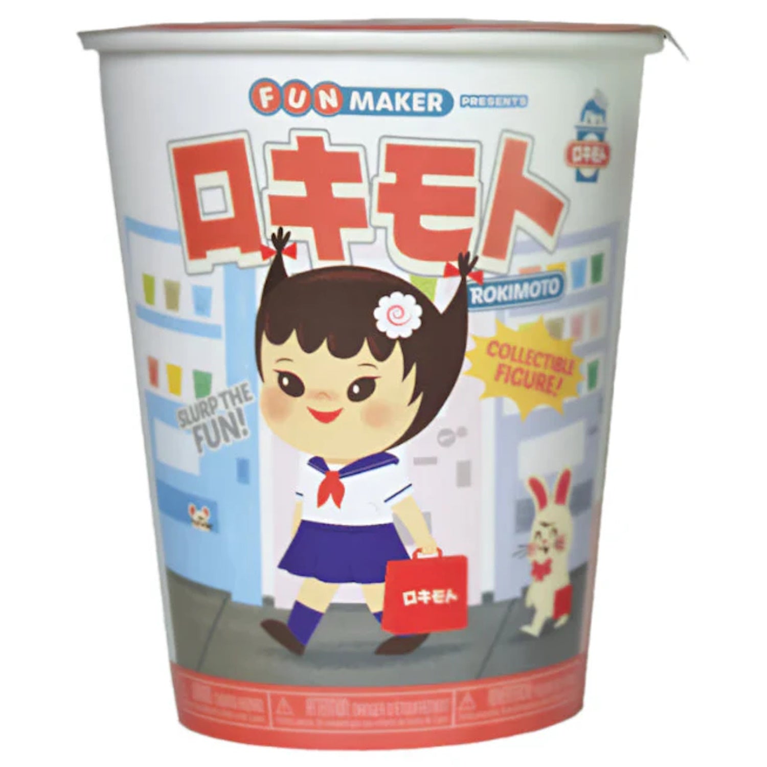 Rokimoto: Cup of Fun Series 2: Babboo School Outfit Figure - 4" Figure Toys & Games Rokimoto