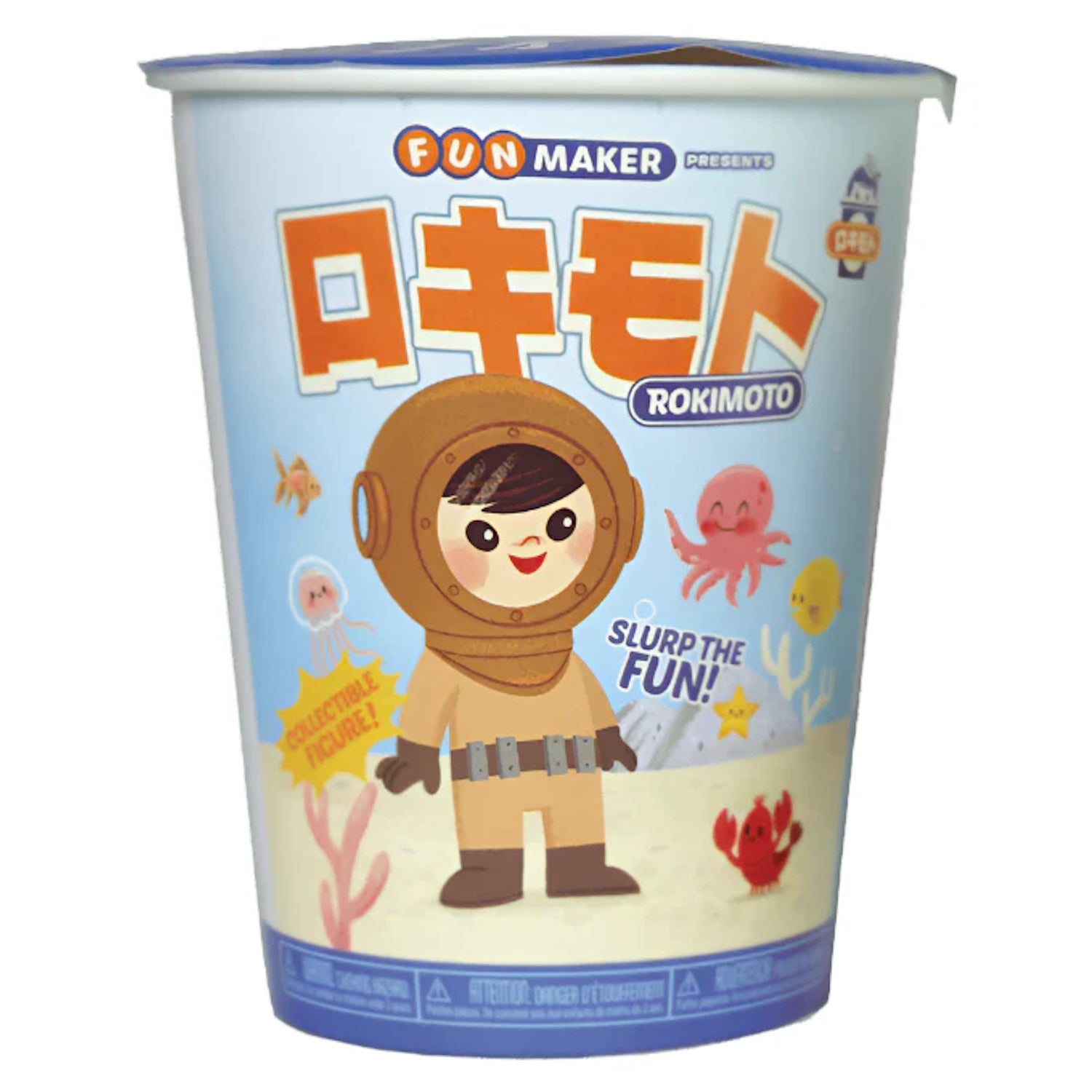 Rokimoto: Cup of Fun Series 2: Leo Deep Sea Diver Figure - 4" Figure Toys & Games Rokimoto