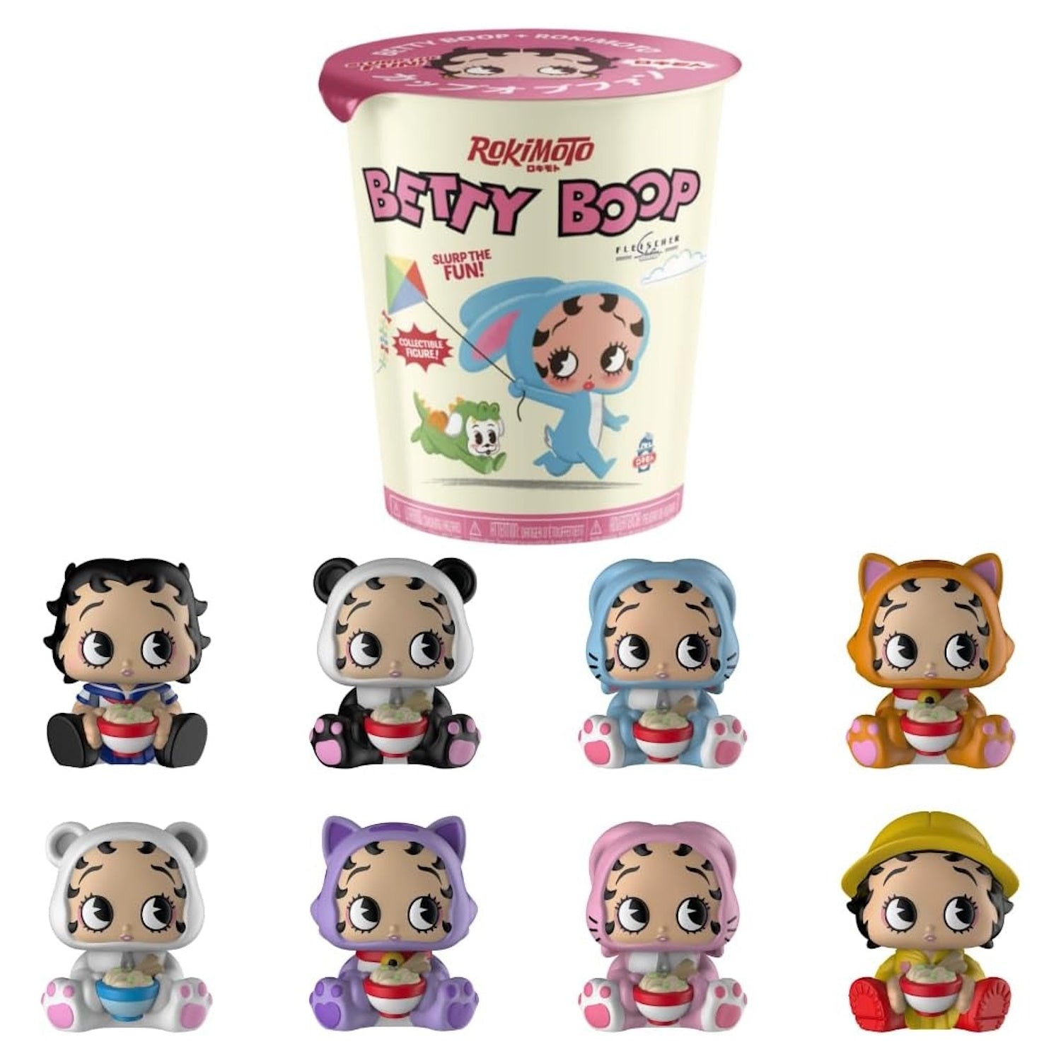 Rokimoto x Betty Boop Cup of Fun Series 1 Blind Box - 1 Random Figure Toys & Games Rokimoto