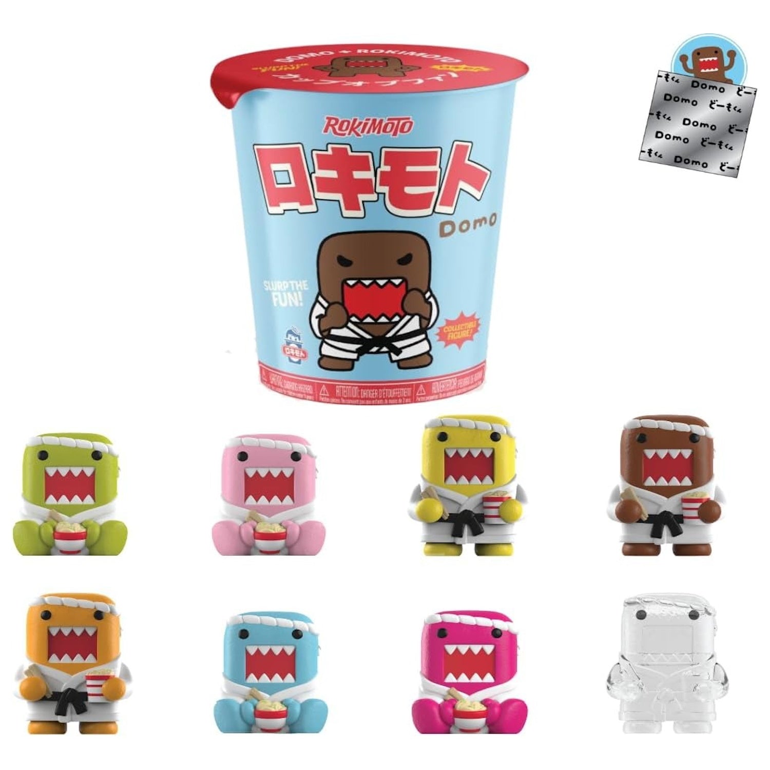 Rokimoto x Domo Cup of Fun Blind Box - 1 random figure Toys & Games Rokimoto