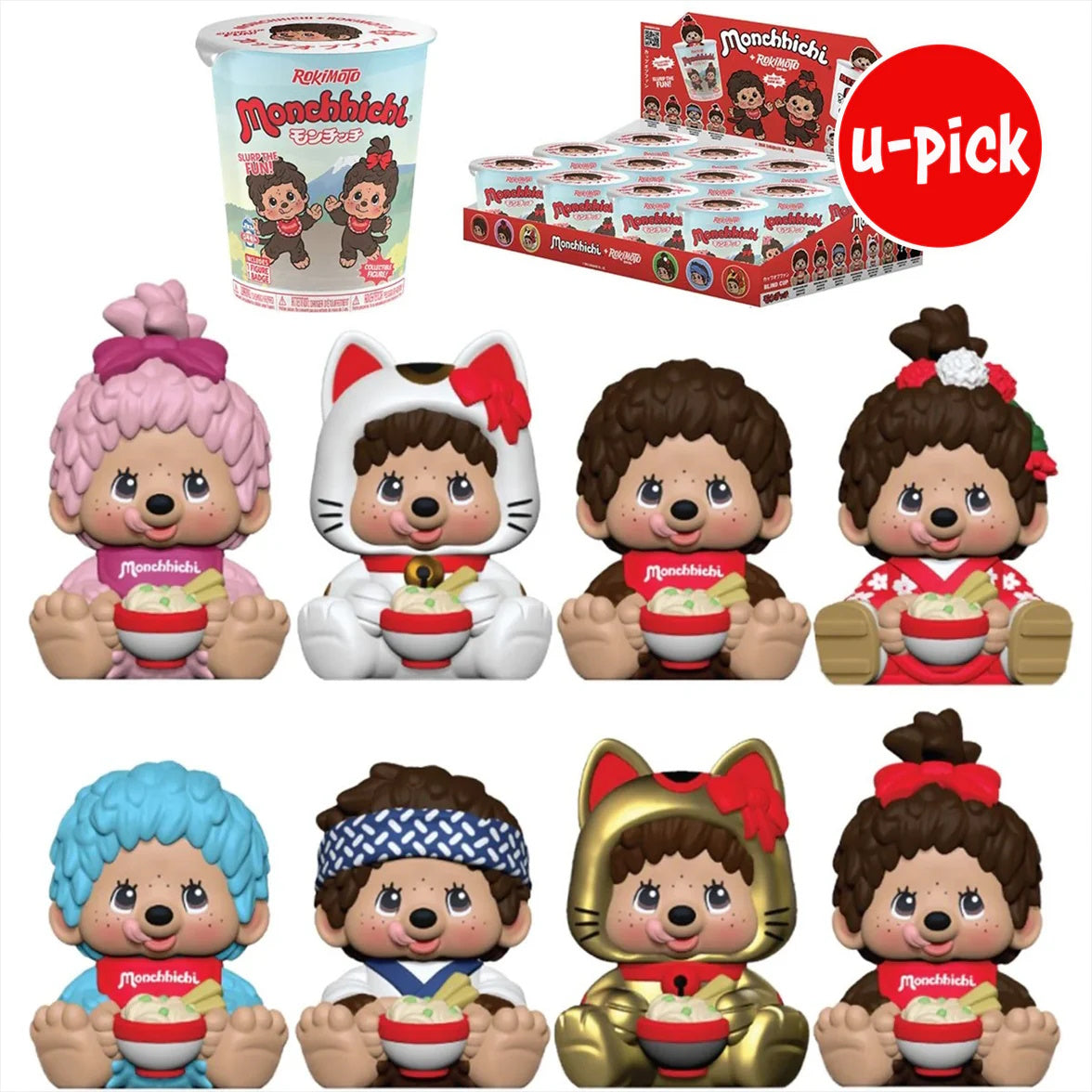 Rokimoto x Monchhichi: Cup of Fun Blind Box Series 1 Toys & Games Rokimoto