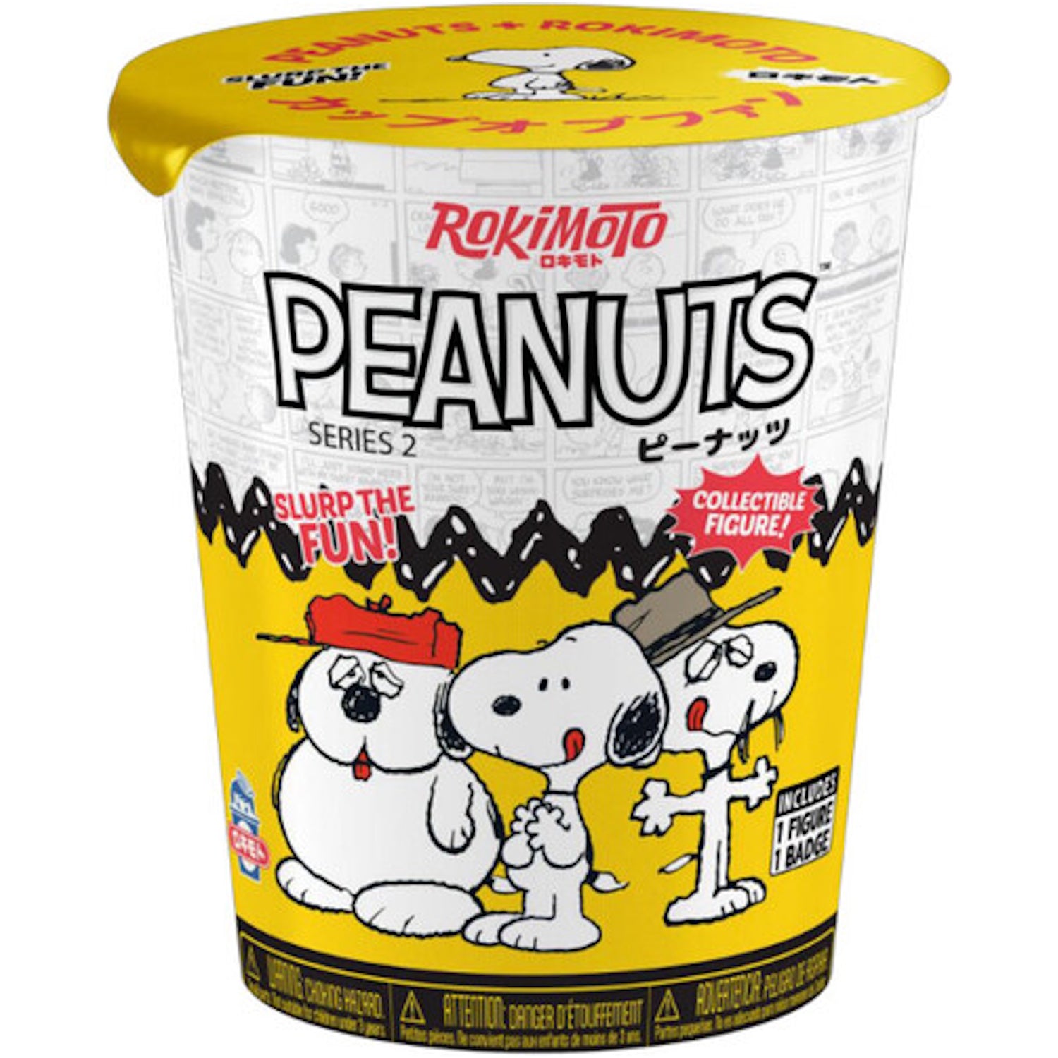 Rokimoto x Peanuts Cup of Fun Series 2 Blind Box - 1 Random Figure Toys & Games Rokimoto