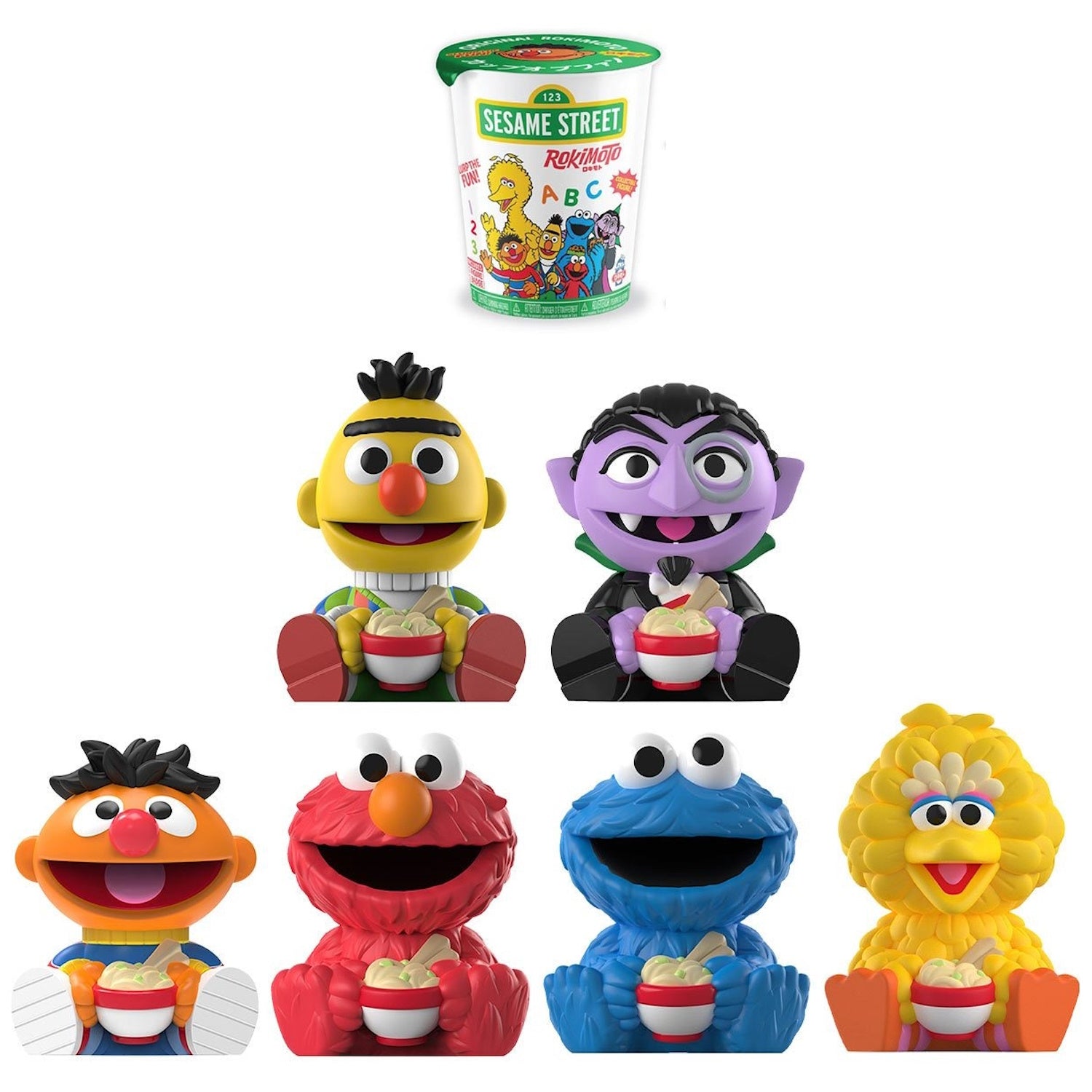 Rokimoto x Sesame Street: Cup of Fun Blind Box Series 1 Toys & Games Rokimoto