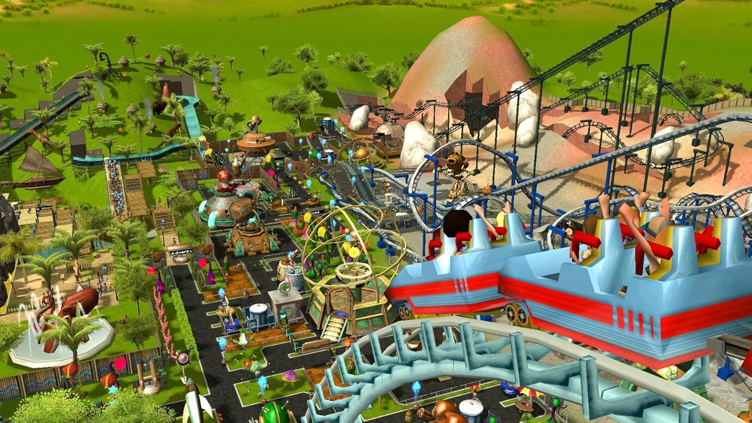 RollerCoaster Tycoon 3 - Complete Edition [PlayStation 5] Playstation 5 Video Game Atari