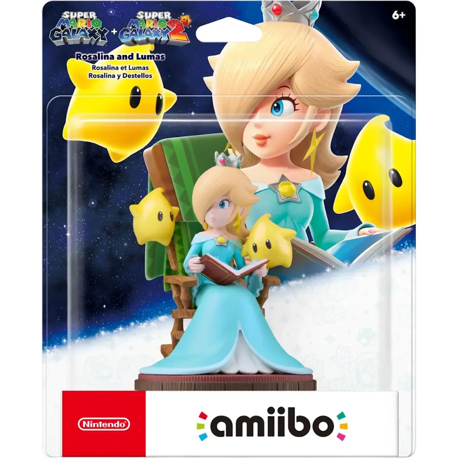 Rosalina and Lumas - Super Mario Galaxy + Super Mario Galaxy 2 Series [Nintendo Accessory] Nintendo Amiibo Nintendo
