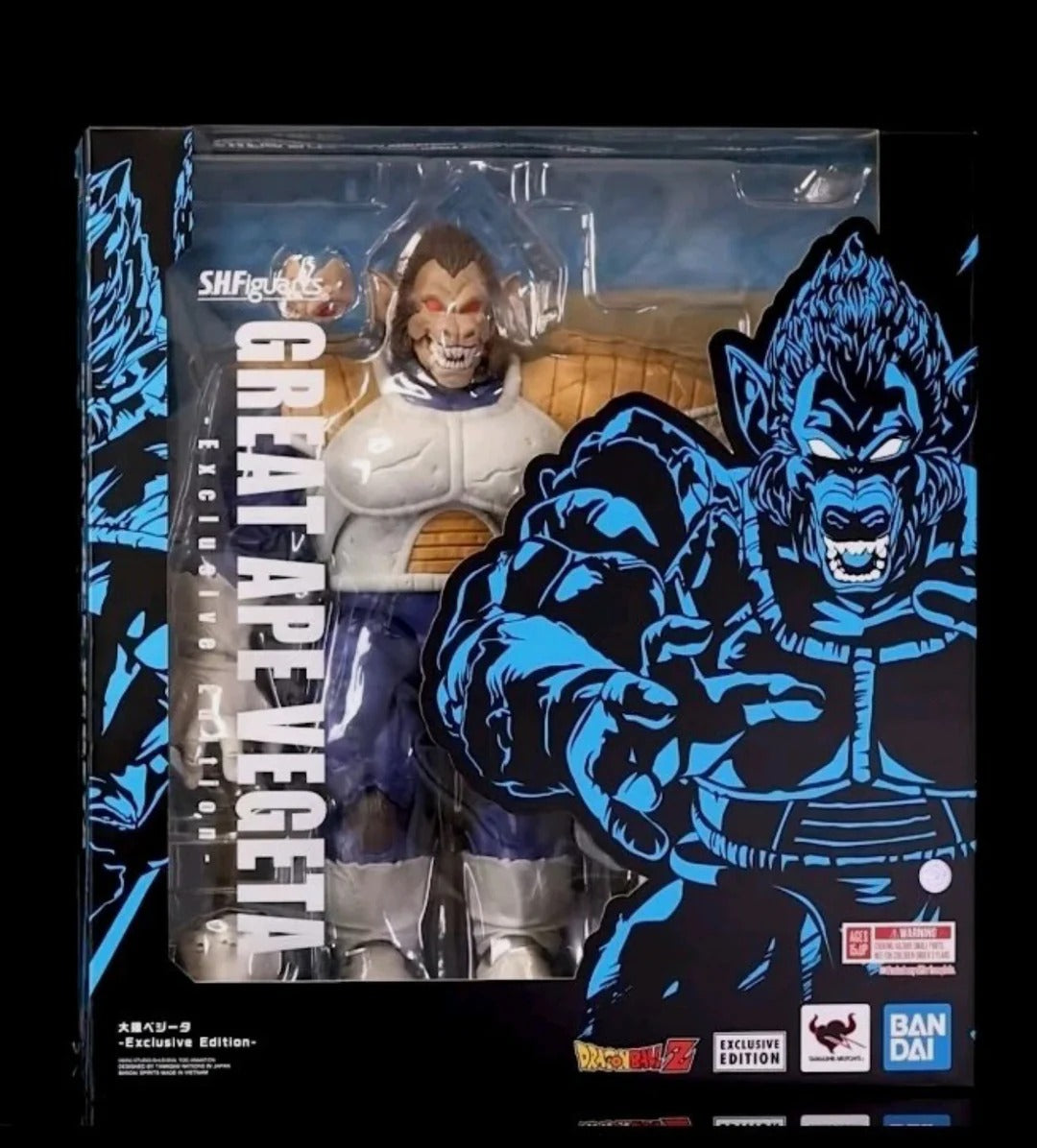 Tamashii Nations: Dragon Ball Z Great Ape Vegeta - 2025 Exclusive Edition S.H.Figuarts Toys & Games Bandai Namco