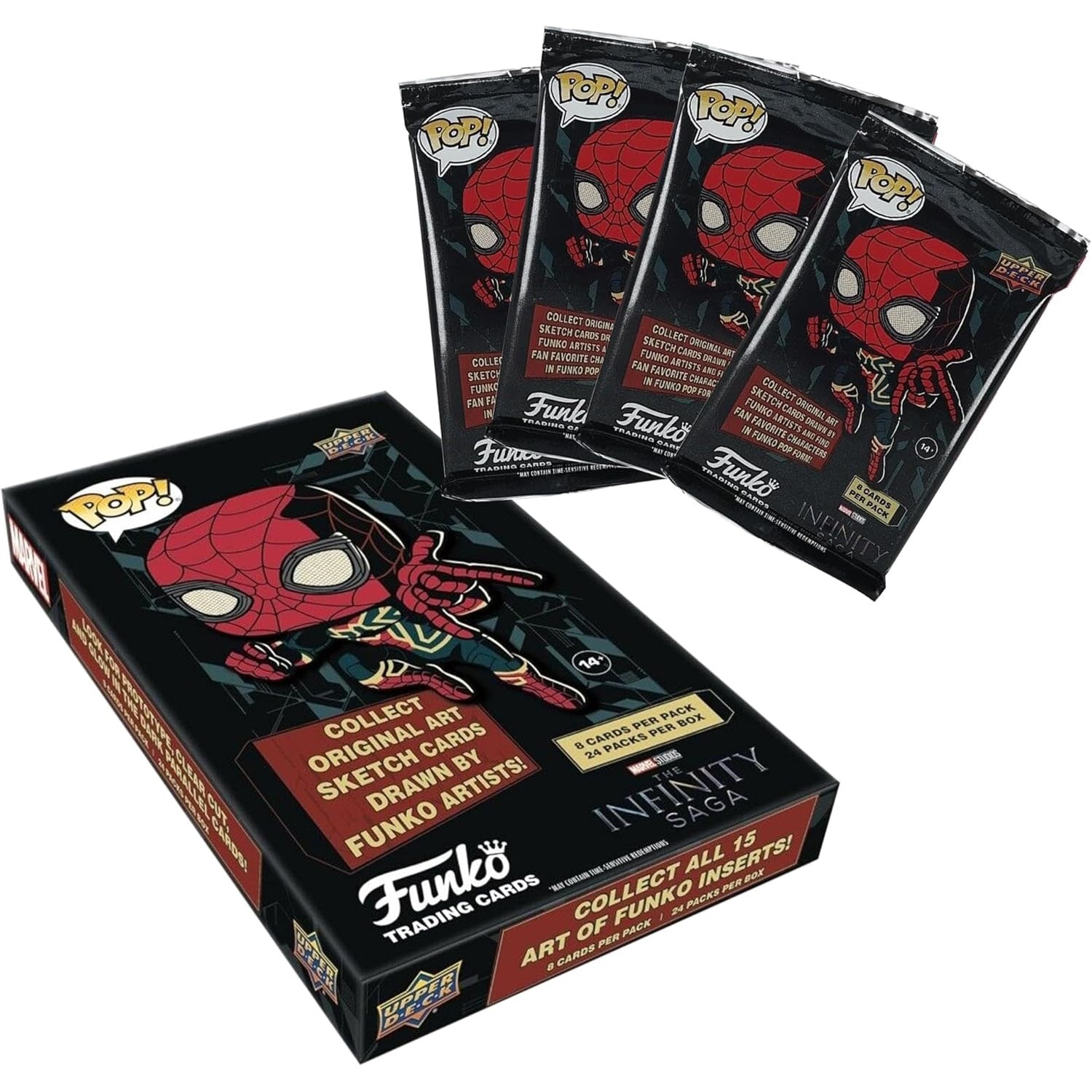 SDCC 2023 Upper Deck Funko Pop Marvel Infinity Saga Card Game Upper Deck