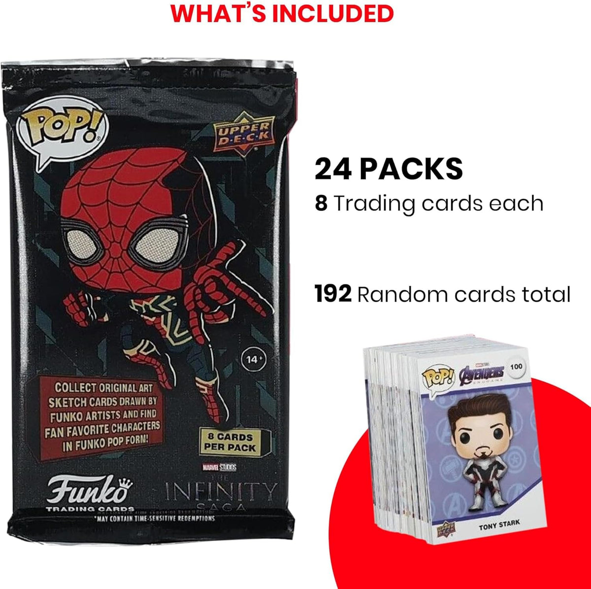 SDCC 2023 Upper Deck Funko Pop Marvel Infinity Saga Card Game Upper Deck