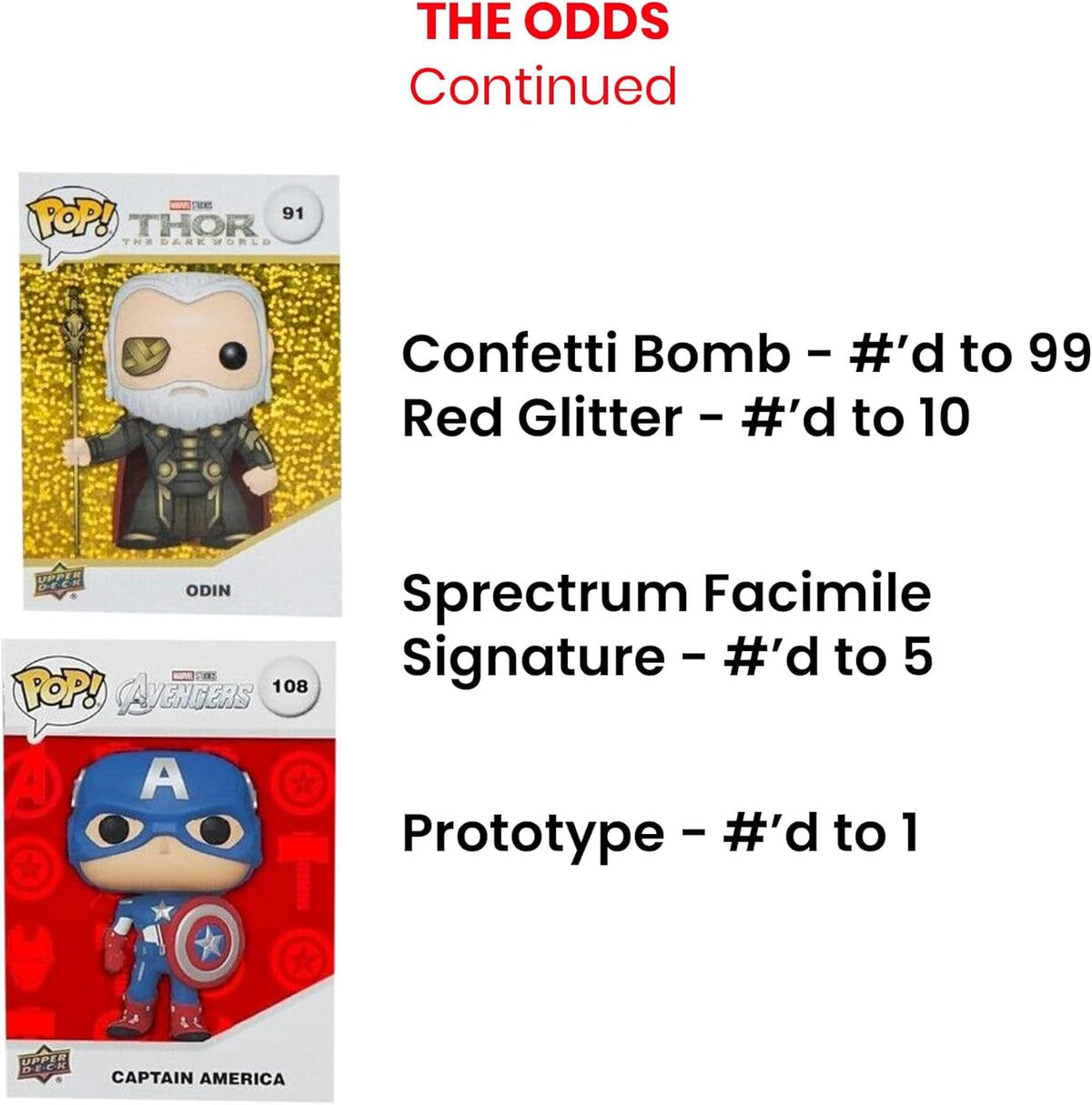 SDCC 2023 Upper Deck Funko Pop Marvel Infinity Saga Card Game Upper Deck