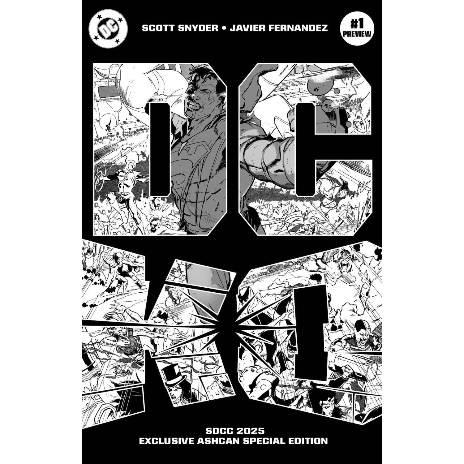 SDCC Exclusive Ashcan: #1 [SDCC Exclusive] 2025 Comics DC Comics