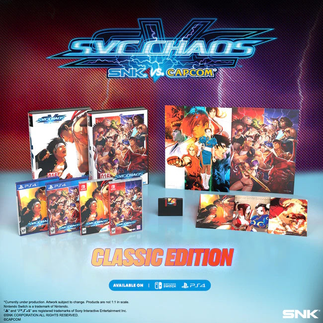 SNK V.S Capcom SVS Chaos Classic Edition [PlayStation 4] PlayStation 4 Video Game Limited Run Games